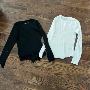 Abercrombie ribbed bodysuits